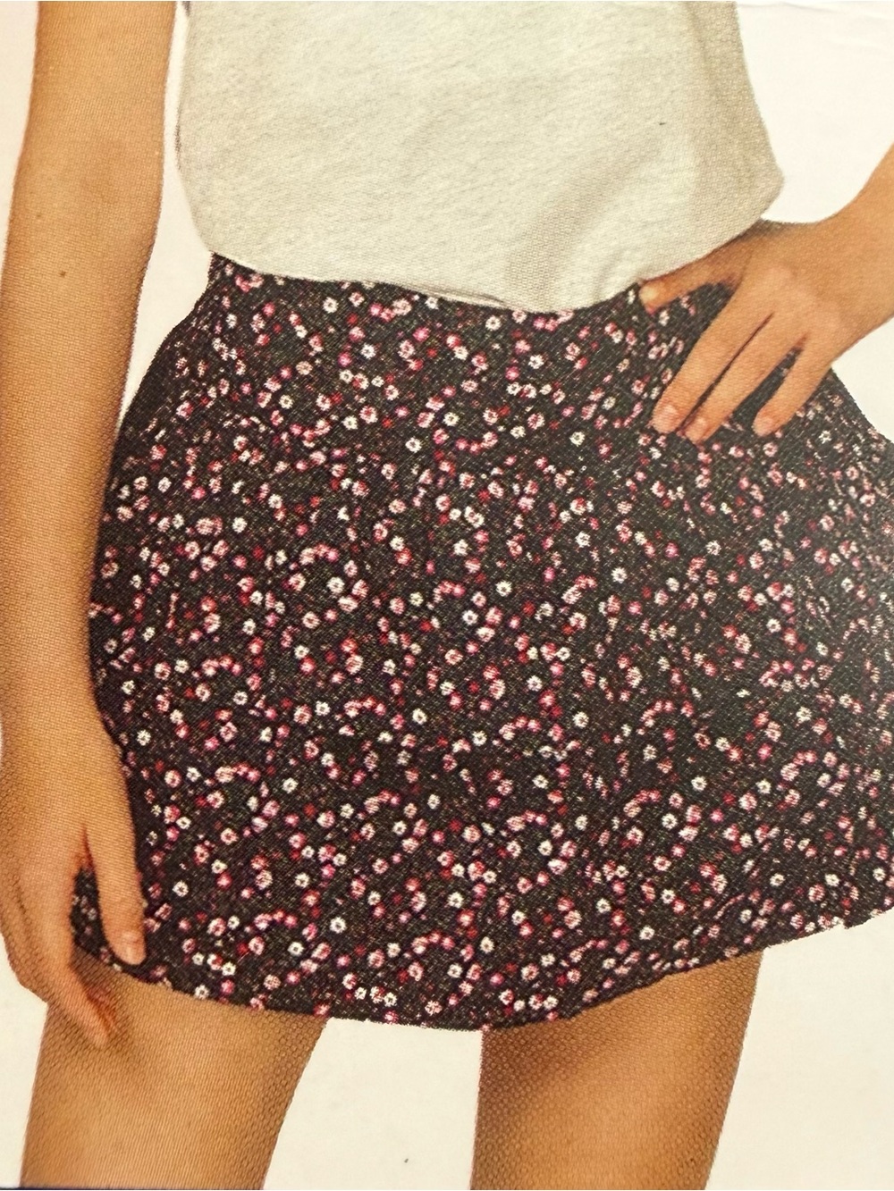 GAP Kids Floral Tiered Skort